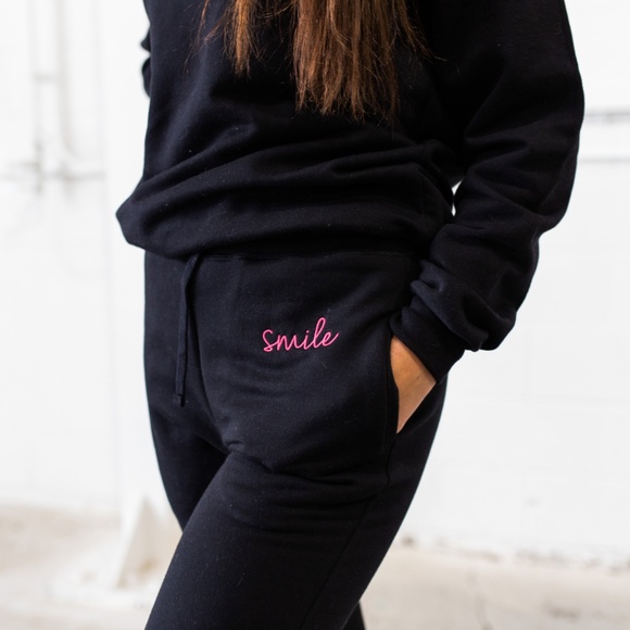 Adult Slim Fit Sweatpant in Black - Picture 2 of 5
